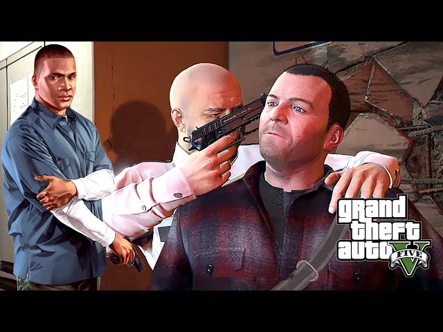Robbing The Bank in Grand Theft Auto V | GTA V STORY MODE (GAMEPLAY) - Part 1