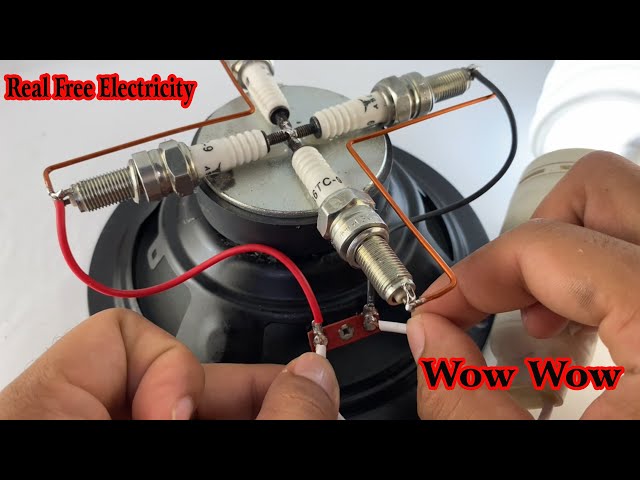 Wow Real Free Electricity Energy At Home 100% || For Working 2024 #freeenergy