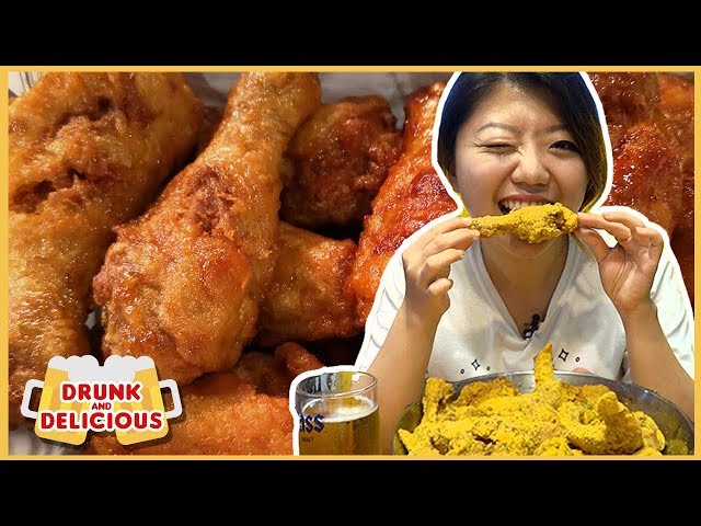Best KOREAN FRIED CHICKEN in Korea 🍗 Late Night Seoul Food Tour