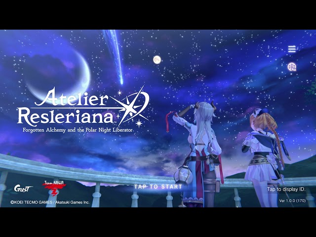 Atelier Resleriana - Title Screen / Intro (4K)