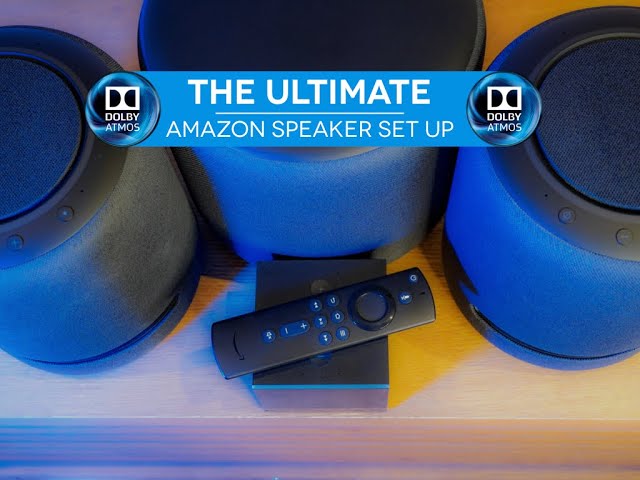 The Ultimate Amazon Speaker Home Cinema Set Up | Two Echo Studio's Plus Echo Subwoofer!