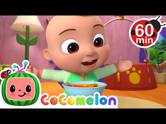 Yes Yes Vegetables | 🌈 CoComelon Sing Along Songs 🌈 | Preschool Learning | Moonbug Tiny TV