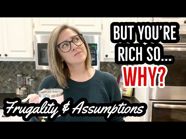 SHOULD WEALTHY PEOPLE BE FRUGAL? // WHAT I REALLY THINK