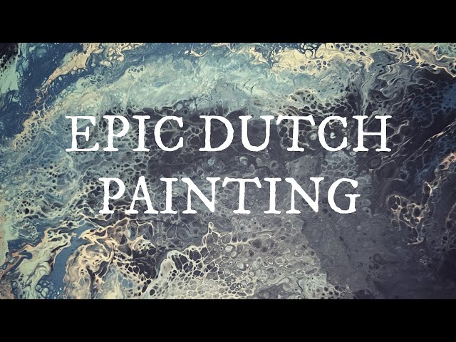 0015 Create with Me - EPIC ACRYLIC DUTCH POUR