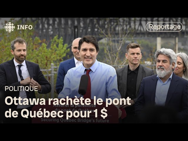 Pont de Québec : un investissement d'un milliard de dollars sur 25 ans