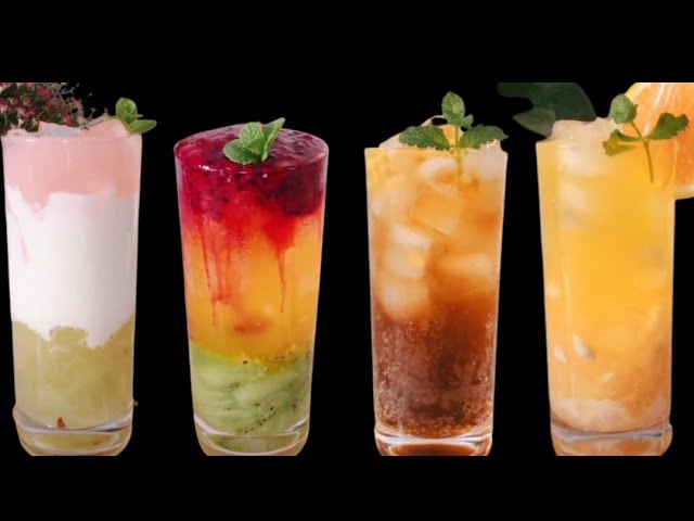 12 Refreshing Summer Drinks | Easy  Cold Drinks For Summer