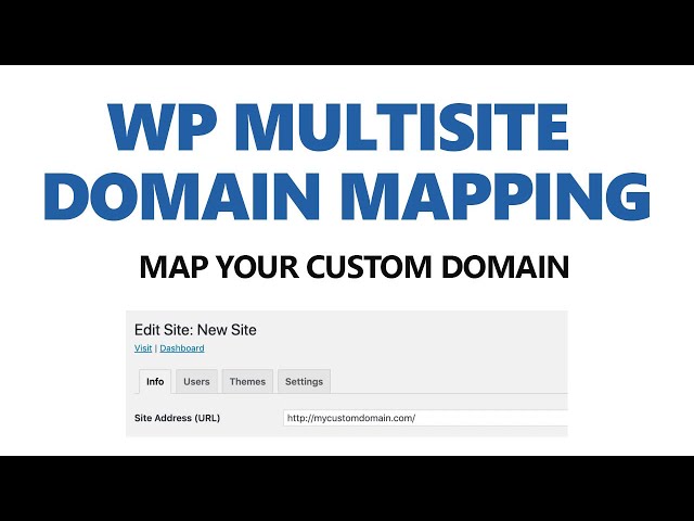 How to map your subdomain into a custom domain | WordPress Multisite Domain Mapping
