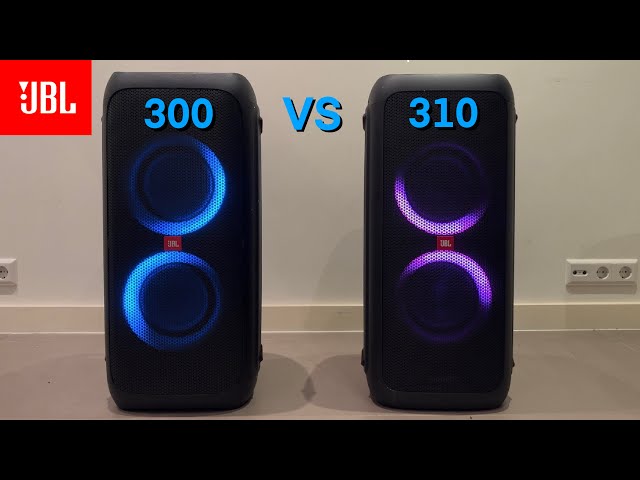 Jbl 300 vs 310 Sound test comparison! 🔊
