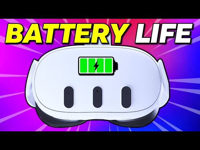 How to Improve Battery Life on Quest 3!