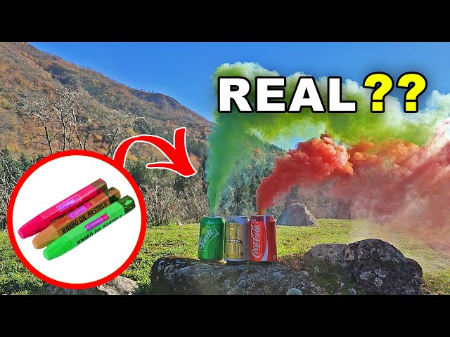 Can We Make DIY Colored Smoke At Home ?? | Let's Build & Find Out !!