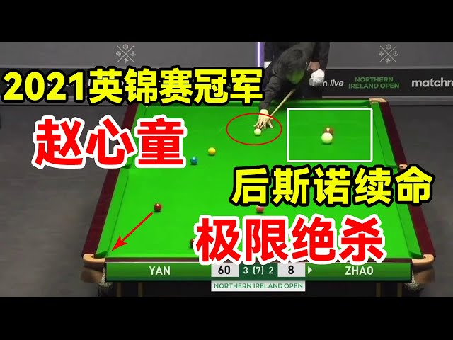 Zhao Xintong's career masterpiece, after Snow renewed his life to stage a black ball lore!