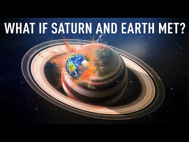 Would Earth Survive Collision with Saturn?