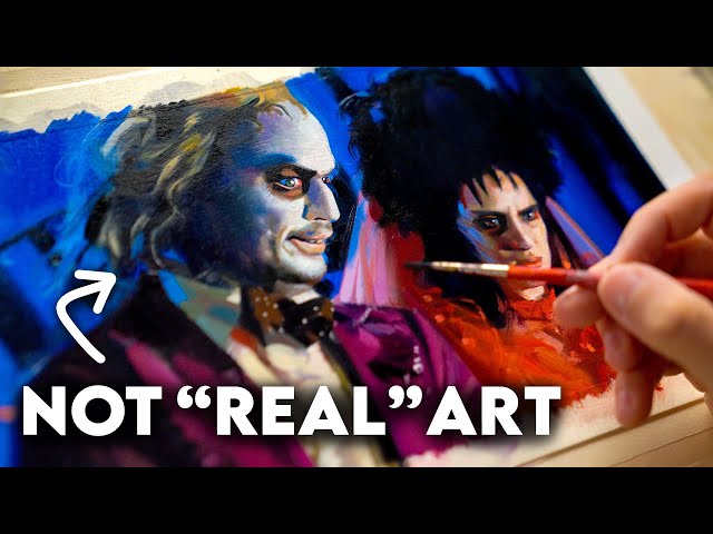 You are not a Real Artist, you're just an Illustrator...