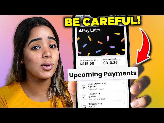 Apple Pay Later: The DANGERS Of Buy Now Pay Later (BE CAREFUL)