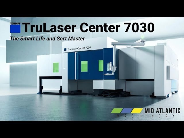TRUMPF TruLaser Center 7030: SortMasterSpeed | Mid Atlantic Machinery