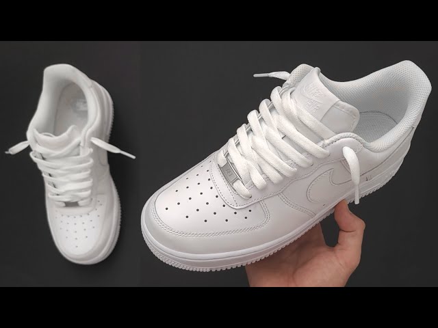 Nike Air Force 1 Cool lacing (Loosely) 👟🔥 Nike Air Force 1 Lace styles