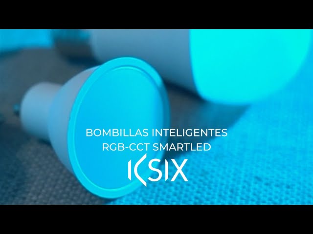 Bombillas inteligentes Ksix SmartLED RGB+CCT GU10 y A60