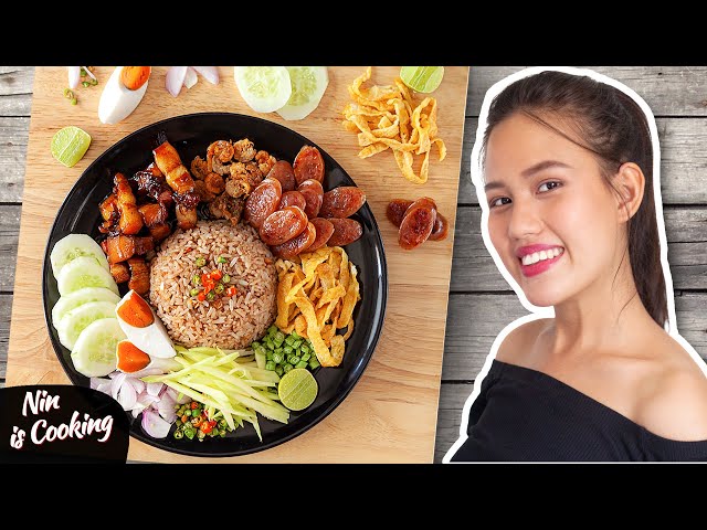 Delicious Thai Shrimp Fried Rice Recipe | Khao Kluk Kapi