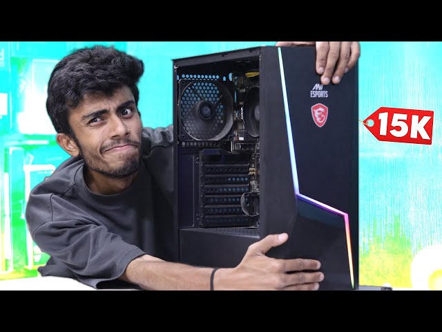 This 15,000/-rs PC is My Personal Favourite⚡️Capable of Gaming! The Most Average PC Build 2023