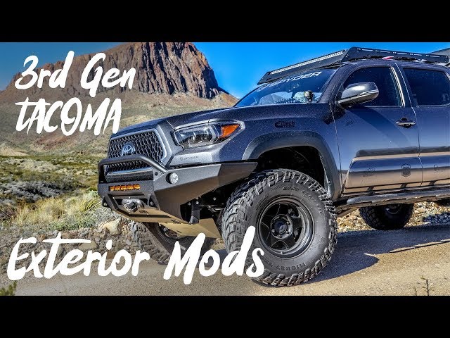 3rd Gen Toyota Tacoma Exterior Mods - Build walk-around
