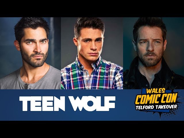 Teen Wolf Q&A Panel - Tyler Hoechlin, Colton Haynes, Ian Bohen - Wales Comic Con