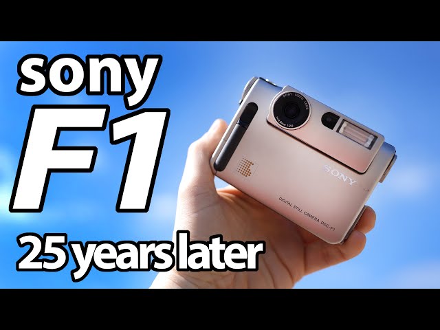 Sony's FIRST digital stills camera! F1 retro review 25 years later
