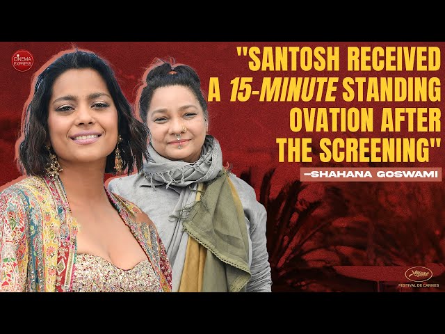 Shahana Goswami and Sunita Rajwar interview for Santosh | Cannes Xpress 2024 | Namrata Joshi
