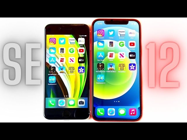 iPhone SE 2020 vs iPhone 12 Speed Test!