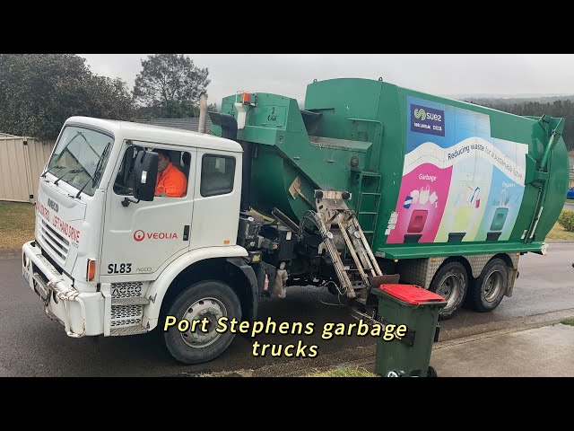 Port Stephens garbage trucks