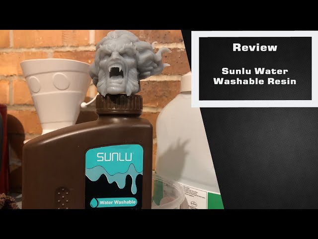 Sunlu Water Washable Resin Review