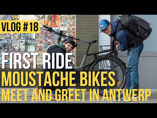 First Ride Moustache Bikes | Meet and greet in Antwerp, Belgium