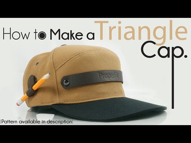 OFFICIAL | How To Make Triangle Snapback Hat NEW!