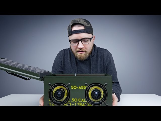 A Speaker In An Ammo Box?