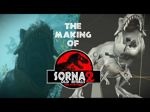 I made a Jurassic Park film in Blender - Behind the Scenes of SORNA (Episode 2)