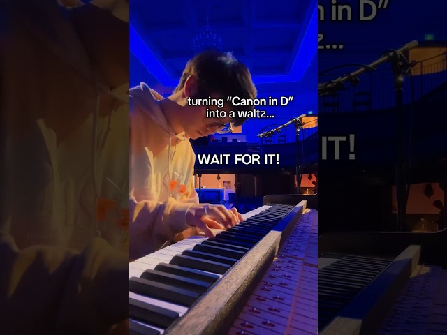 “Canon in D” + Waltz = 🎹❓❓… should I finish this? #piano #canon #music #song #cover #live #concert
