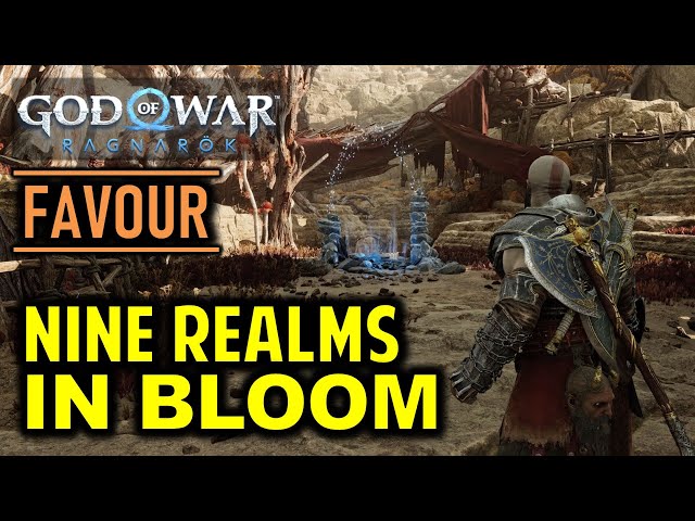 All 9 Flower Locations | Nine Realms in Bloom | God of War Ragnarok