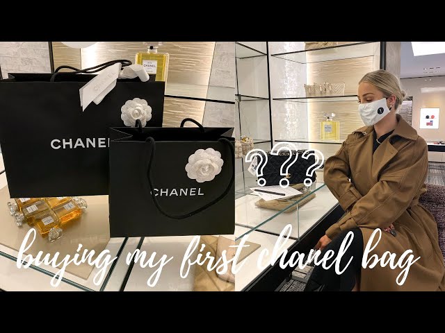 MY FIRST CHANEL BAG | SHOP WITH ME & CHANEL UNBOXING