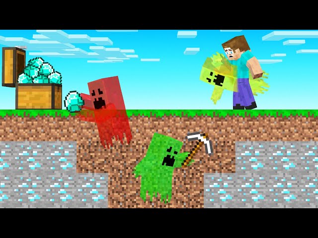 Using GHOST ABILITIES To Find DIAMONDS in Minecraft!