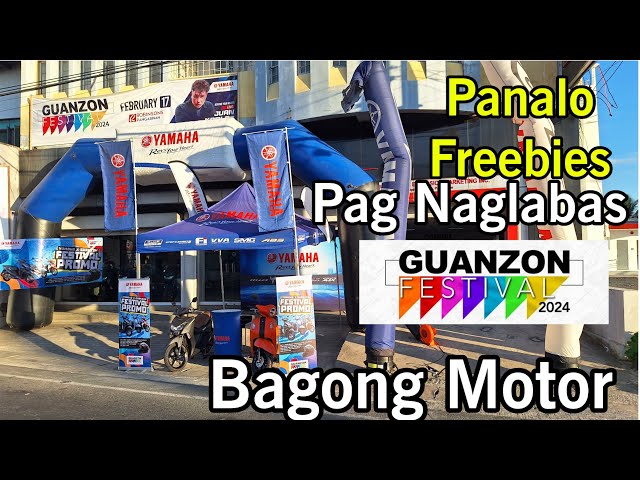 Gusto mo Bumili Motor ! Cellphone -  2024 Guanzon Festival   Moto Palengke  Test Ride Service