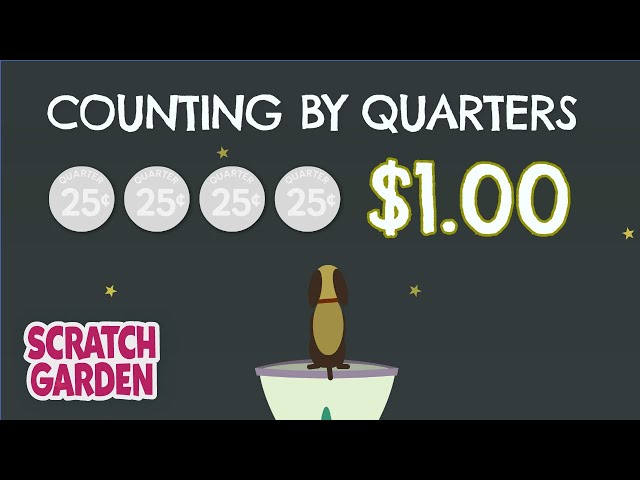 Counting by Quarters | Counting Songs | Scratch Garden