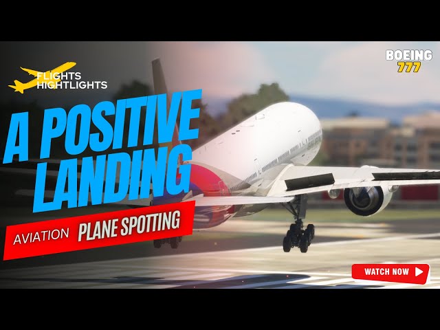 Very LOW Plane Flight Landing!! Asiana Airlines Boeing 777 Landing at Mumbai Airport