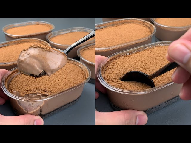 Chocolate Pudding in Tub