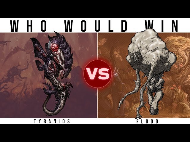 TYRANIDS (40k) vs. THE FLOOD (Halo) | Who Would Win?