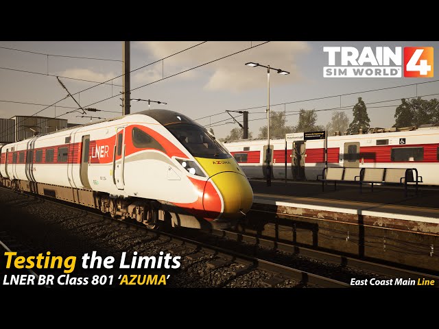 Testing the Limits : East Coast Main Line : Train Sim World 4 [4K 60FPS]