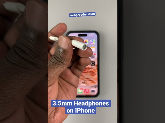 How To Use 3.5mm Headphones on iPhone