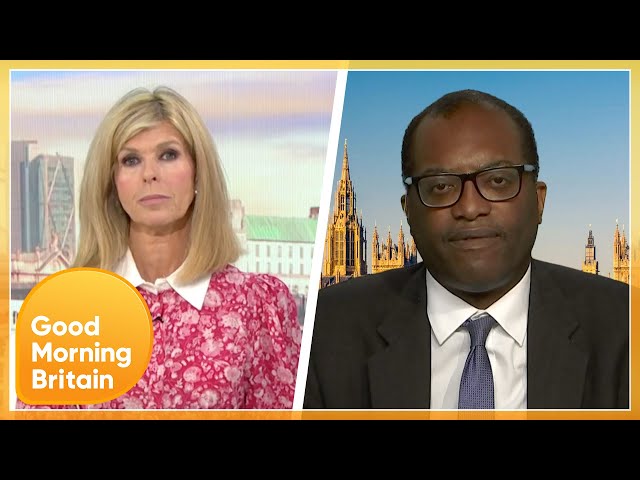 Kate Challenges Business Secretary On Covid App Pingdemic's Impact On Police & Businesses | GMB