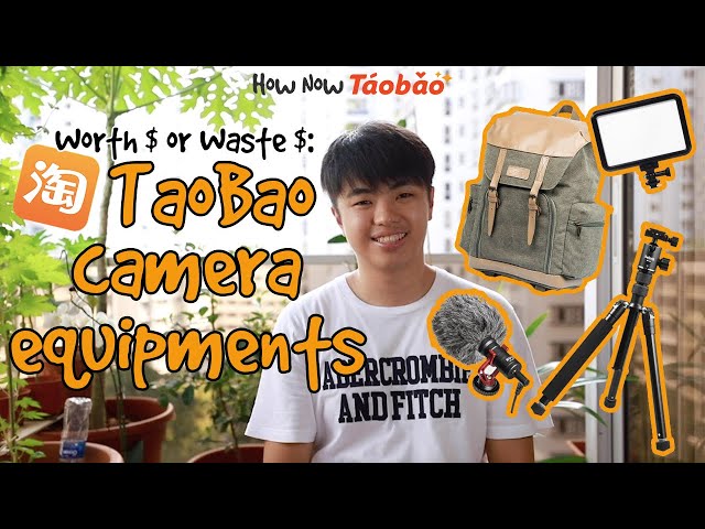 TAOBAO HAUL: Camera Equipments | Worth $ or Waste $ (English)