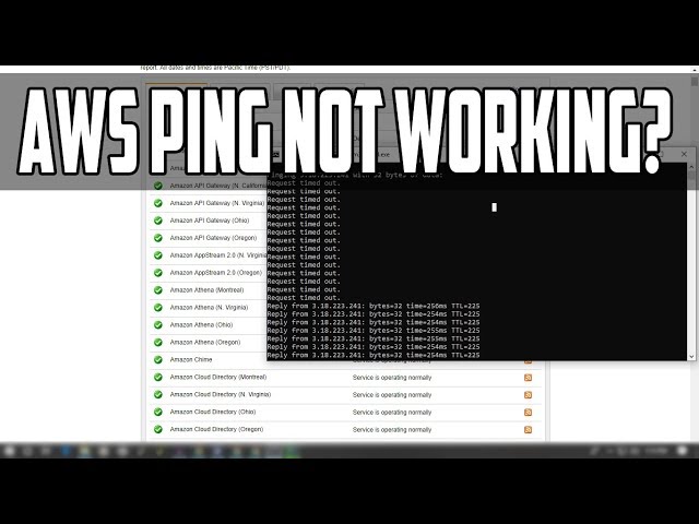 How To Fix Amazon EC2 Instance Unable to Ping