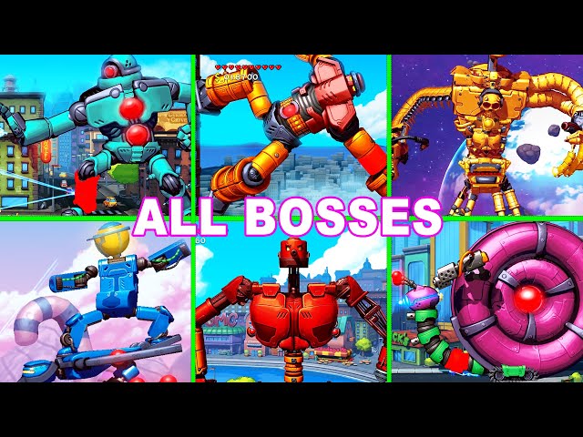 Mechstermination Force All Bosses Fight