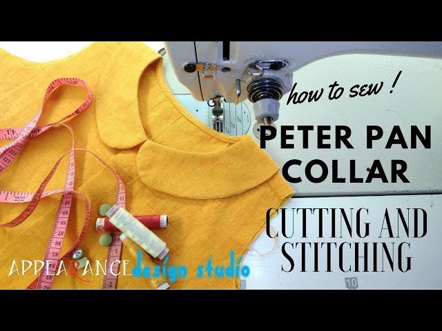 How To Sew Peter Pan Collar Cutting And Stitching Easy 👌 Sewing Techniques For Beginners